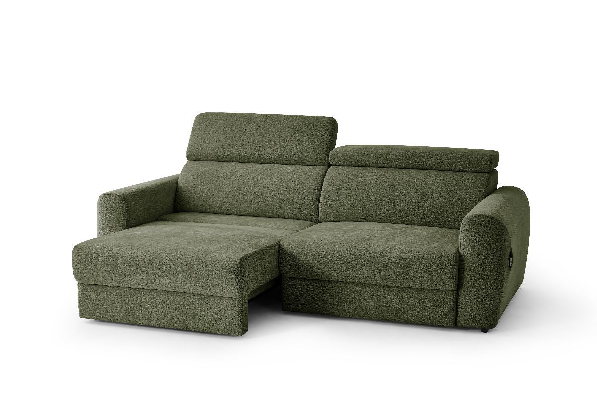Dakota Electric Sofabed Green 3 Seater