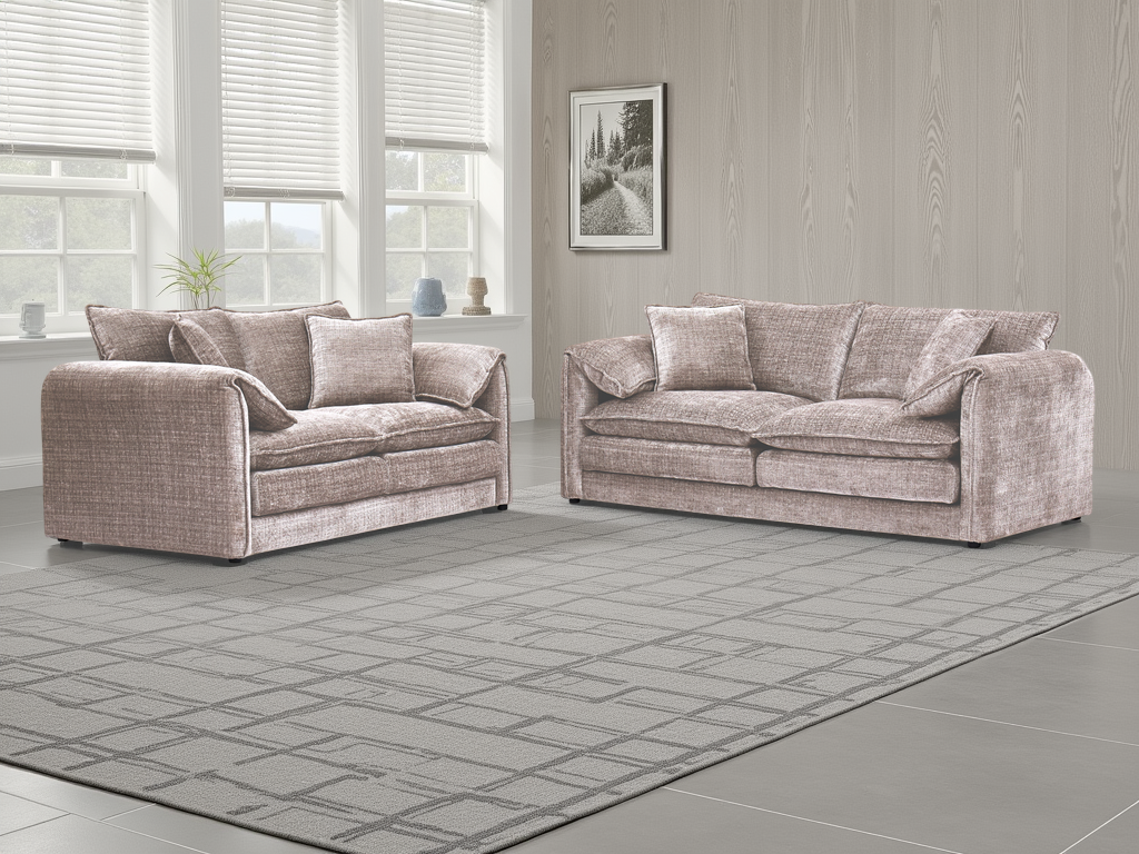 Solaya Sofa Beige 3+2 Set