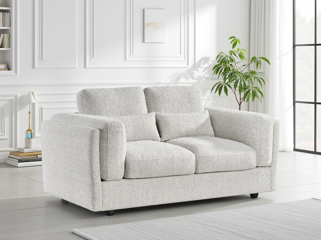 Bari Sofa Beige 2 Seater