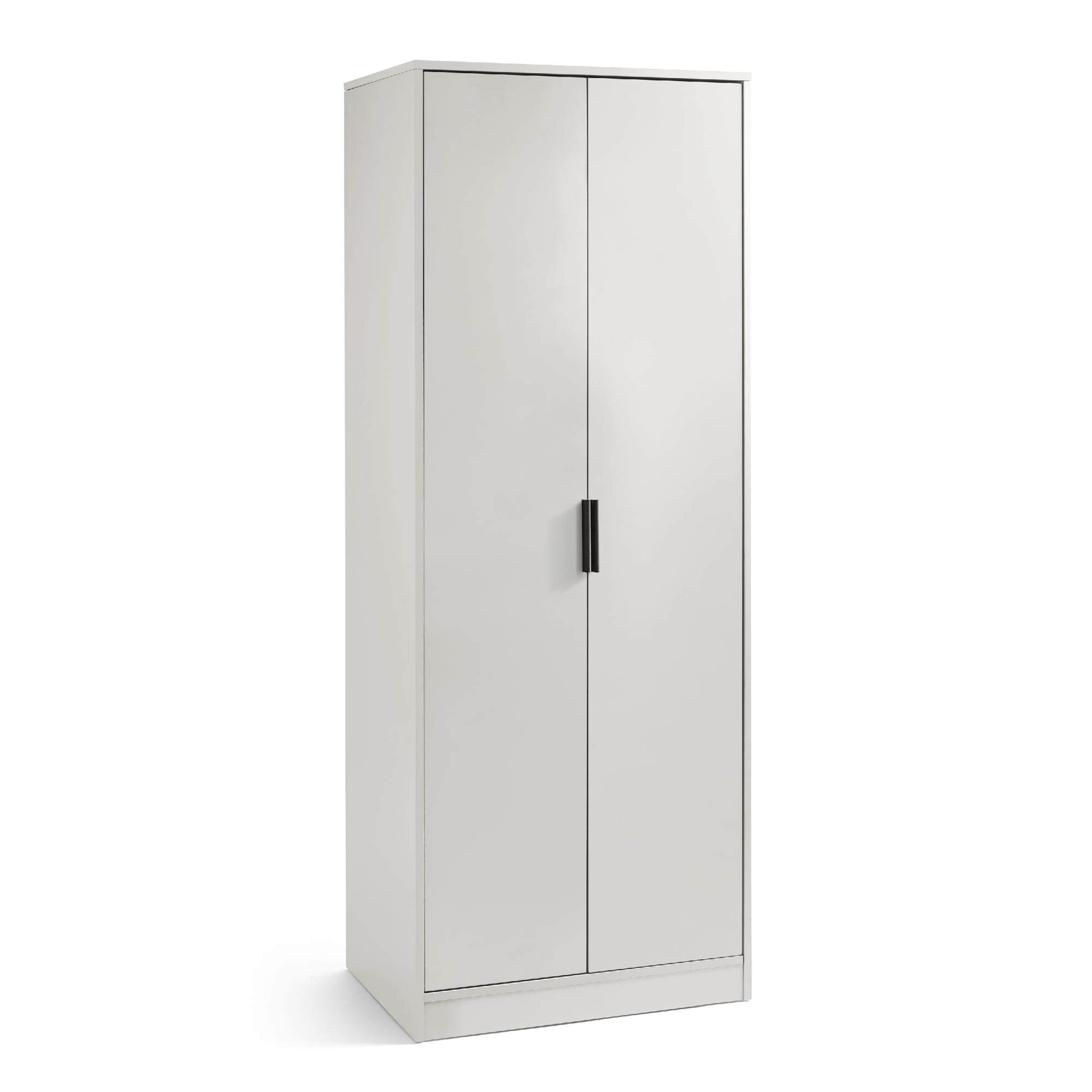 Alba 2 Door Wardrobe - Silk Grey