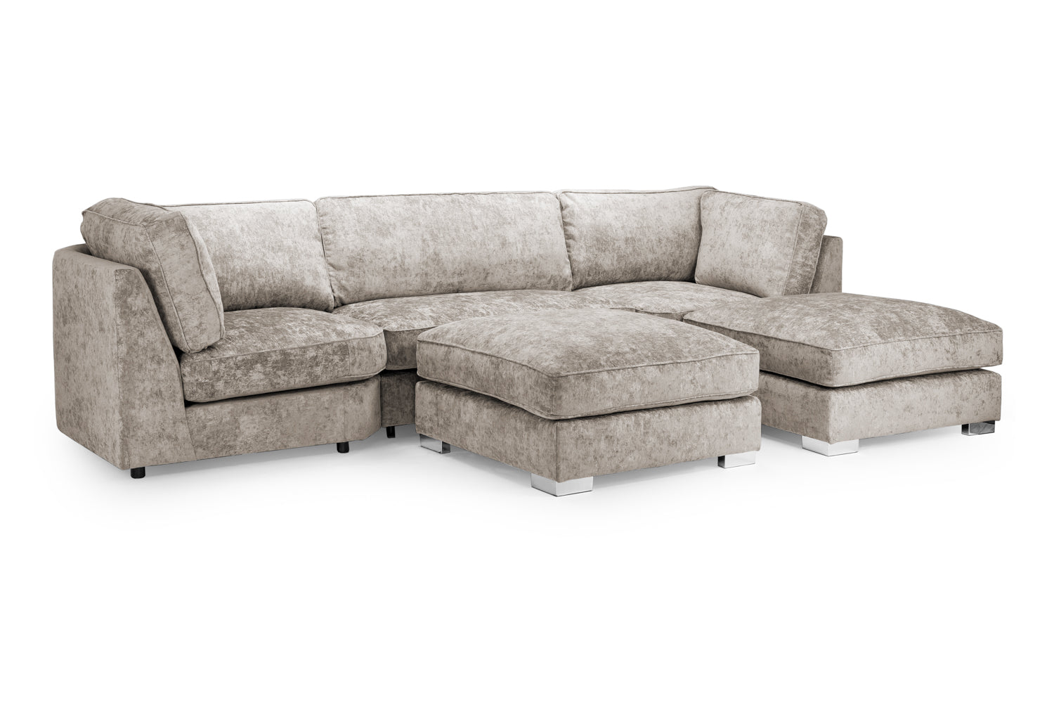 Bishop Fullback Sofa Truffle U Shape Corner