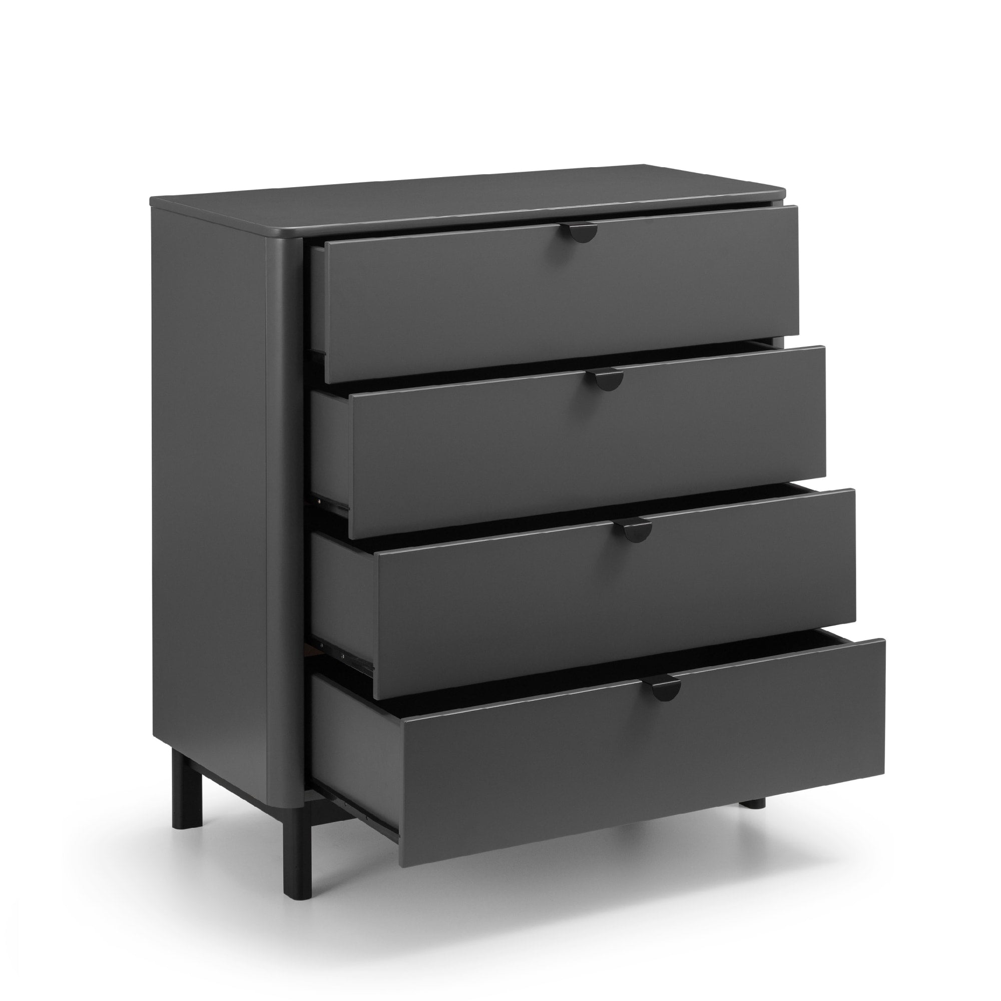 Chloe Storm Grey 4 Drawer Chest
