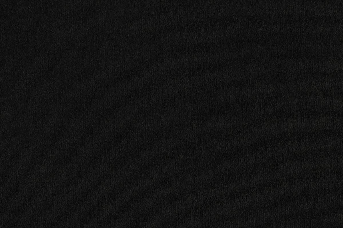 Carnaby Sofa Plush Black U Shape Corner