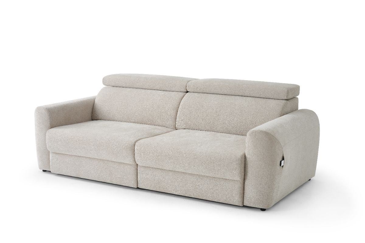 Dakota Electric Sofabed Beige 3 Seater