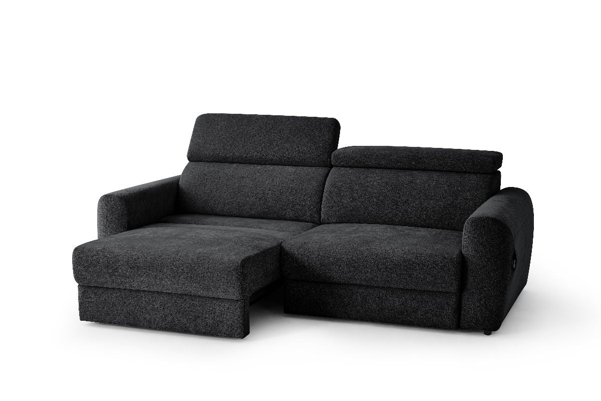 Dakota Electric Sofabed Black 3 Seater