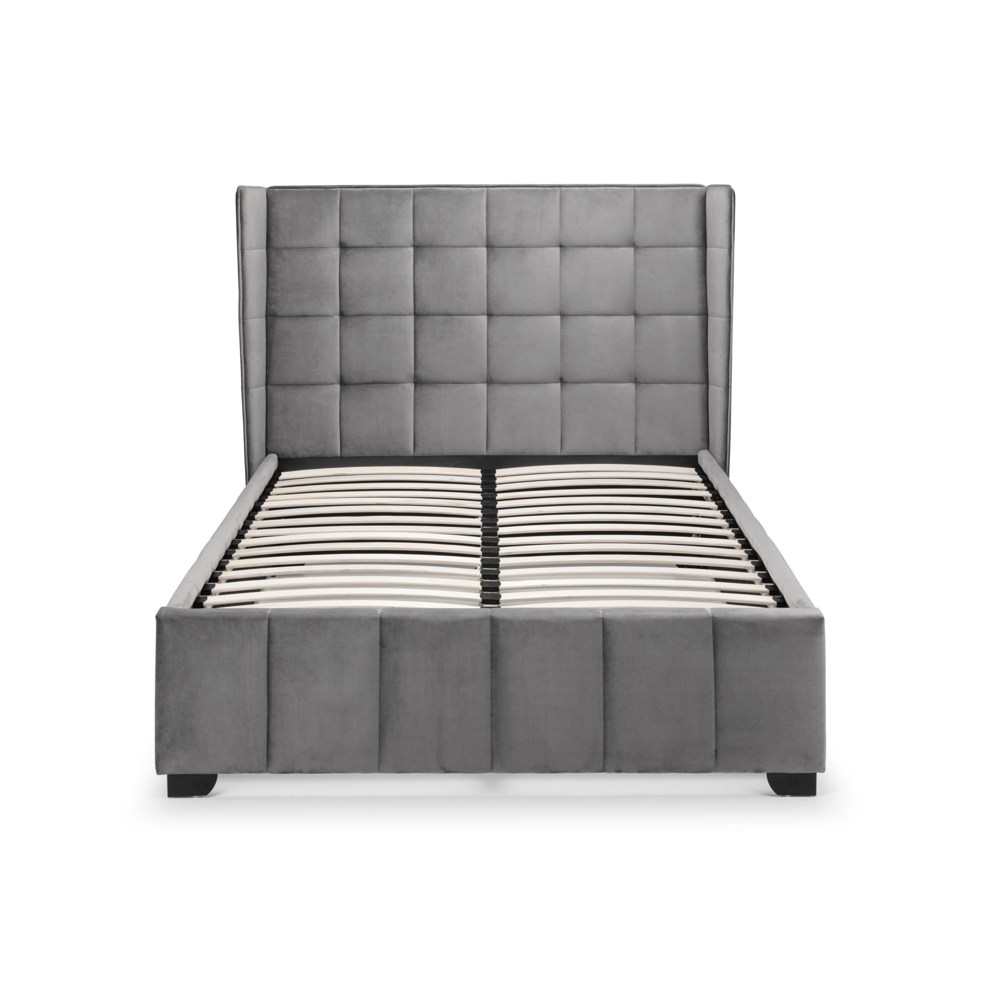 Gatsby 135cm Double Bed - Light Grey