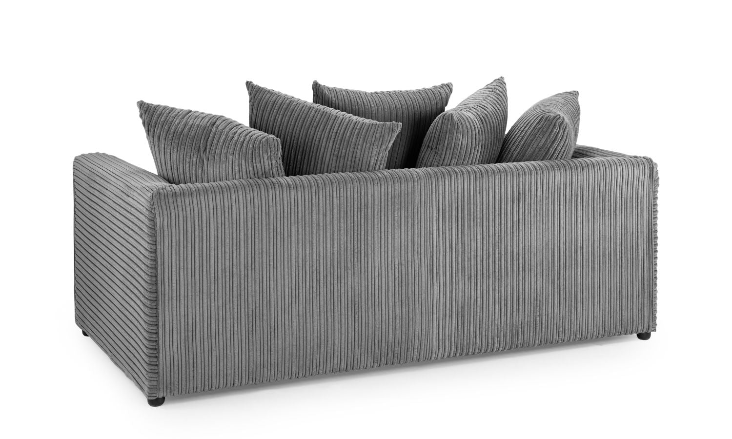 Harley Jumbo Sofa Grey 3 Seater