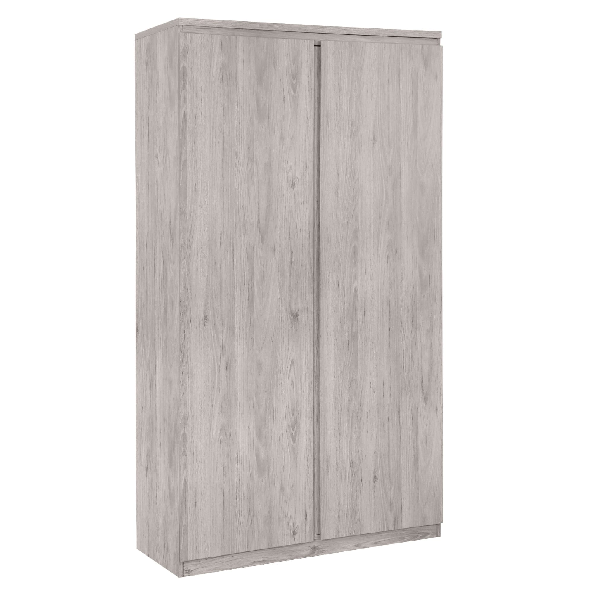 Jupiter 2 Door Wardrobe - Grey Oak