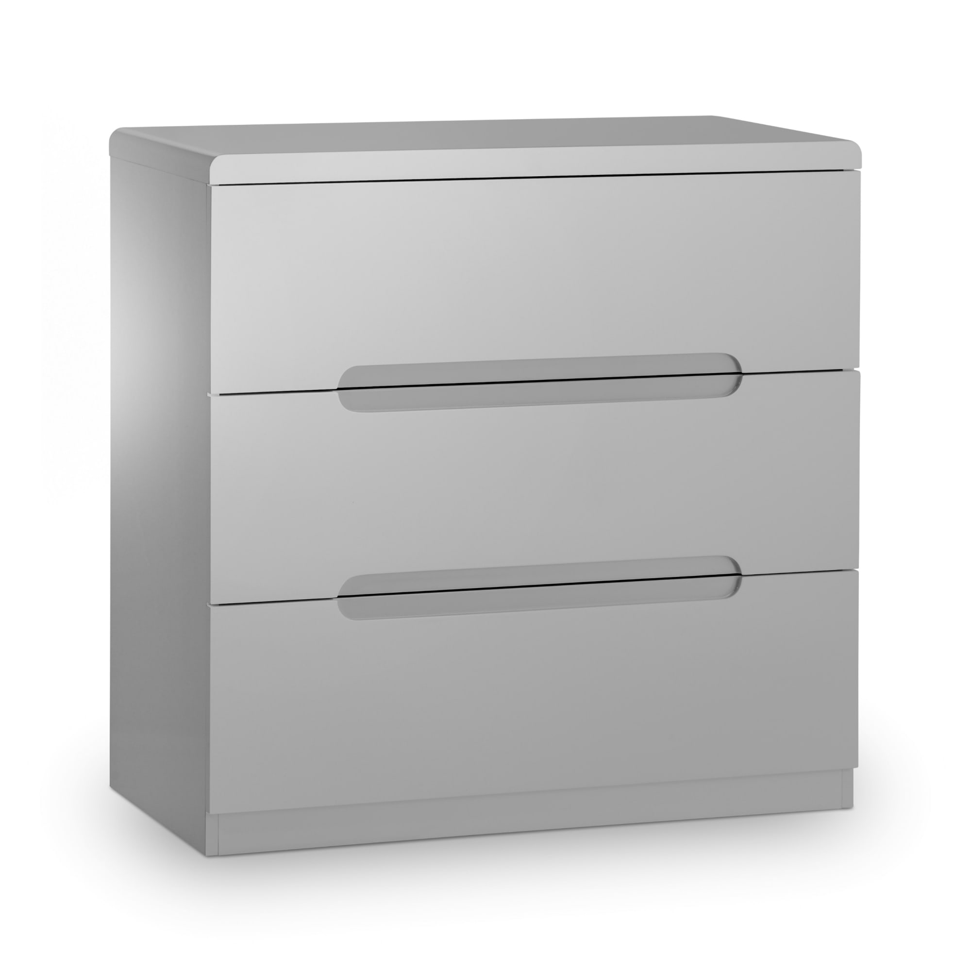 Manhattan 3 Drawer Chest - Grey
