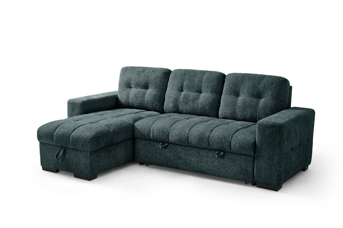Palermo Universal Corner Sofabed Teal