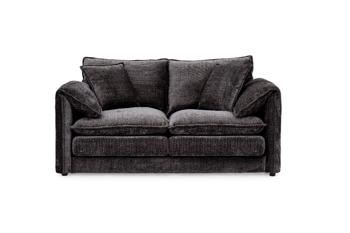 Solaya Sofa Black 2 Seater