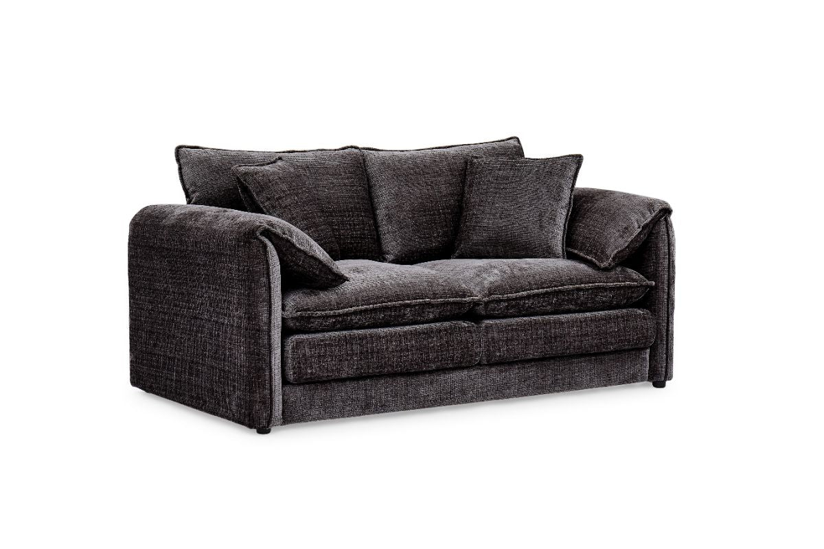 Solaya Sofa Black 2 Seater