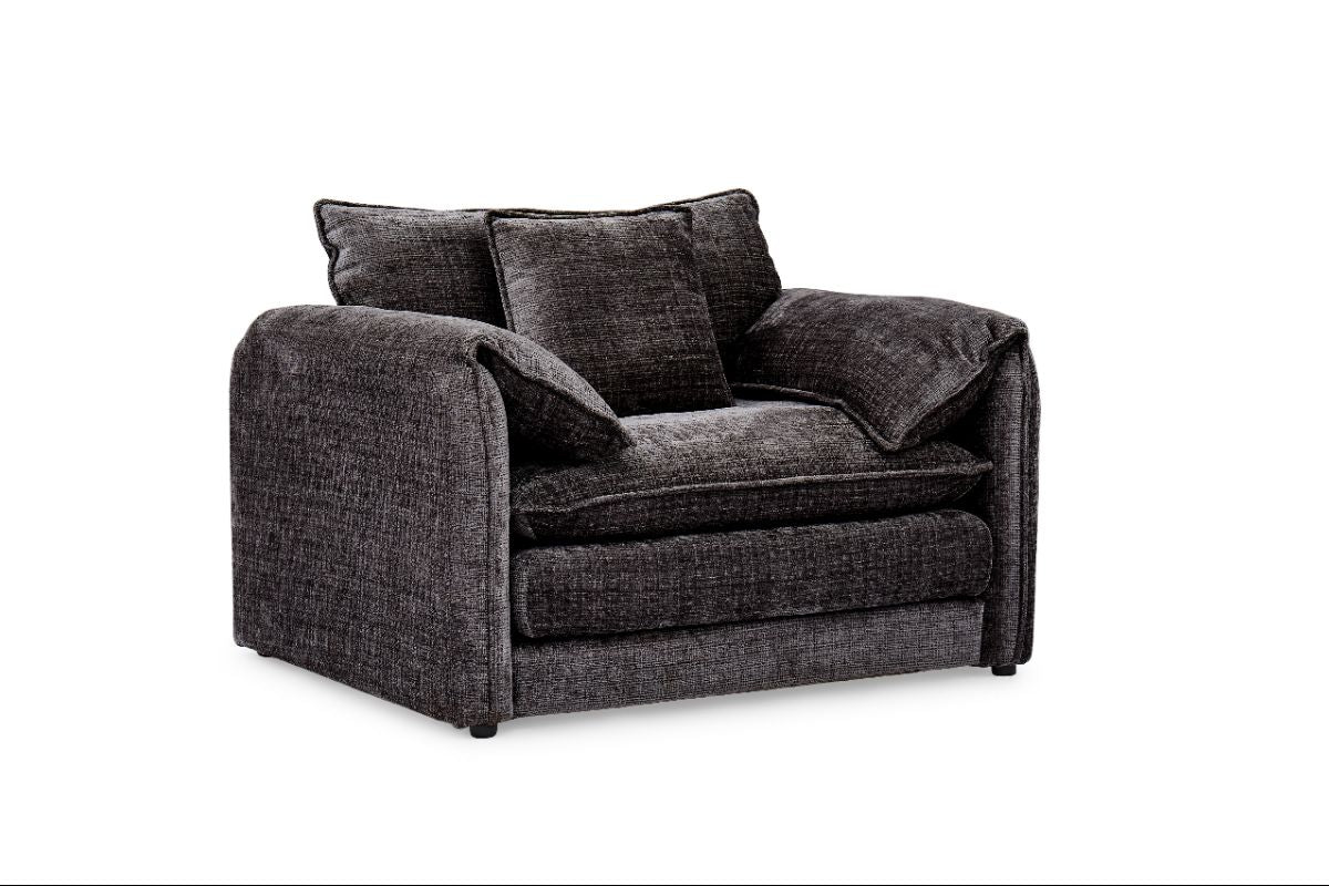 Solaya Sofa Black Armchair