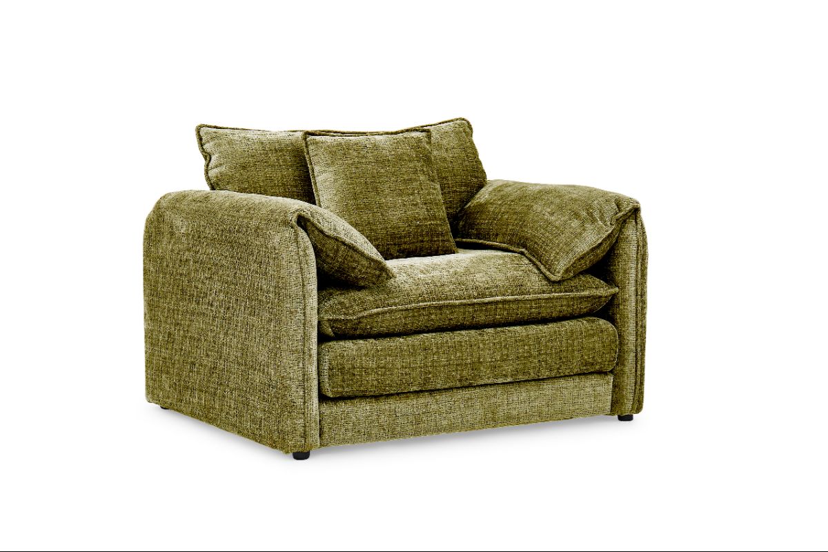 Solaya Sofa Green Armchair