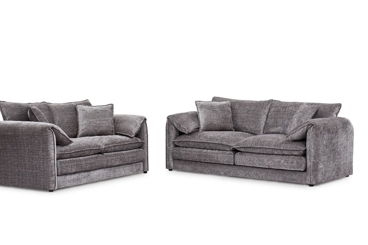 Solaya Sofa Grey 3+2 Set