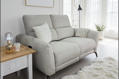 Sorrento Electric Recliner Beige 2 Seater